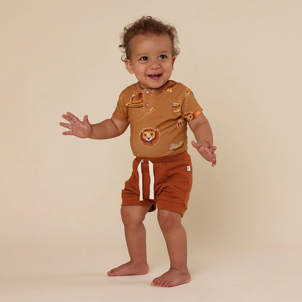 Roar Short Sleeve Bodysuit