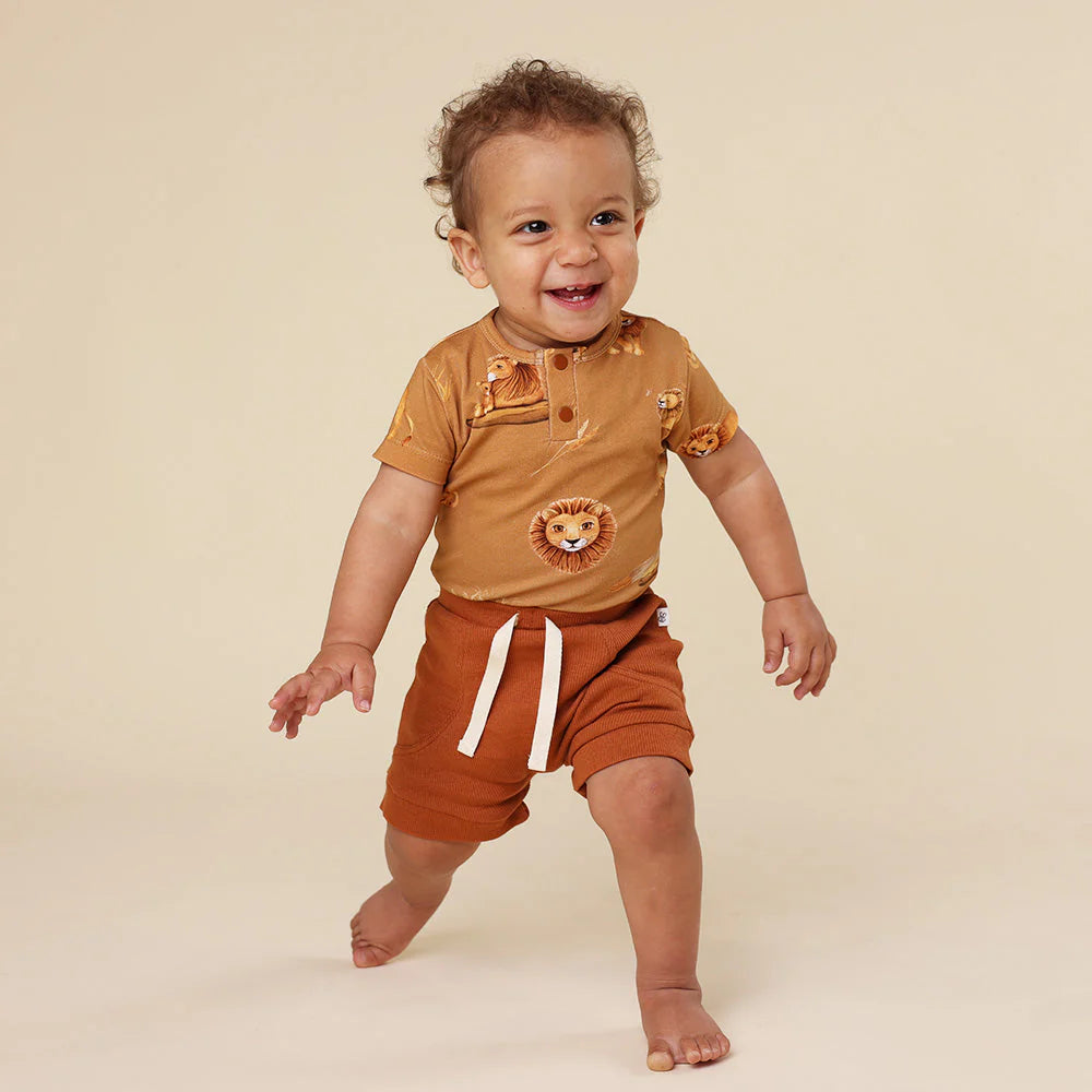 Roar Short Sleeve Bodysuit