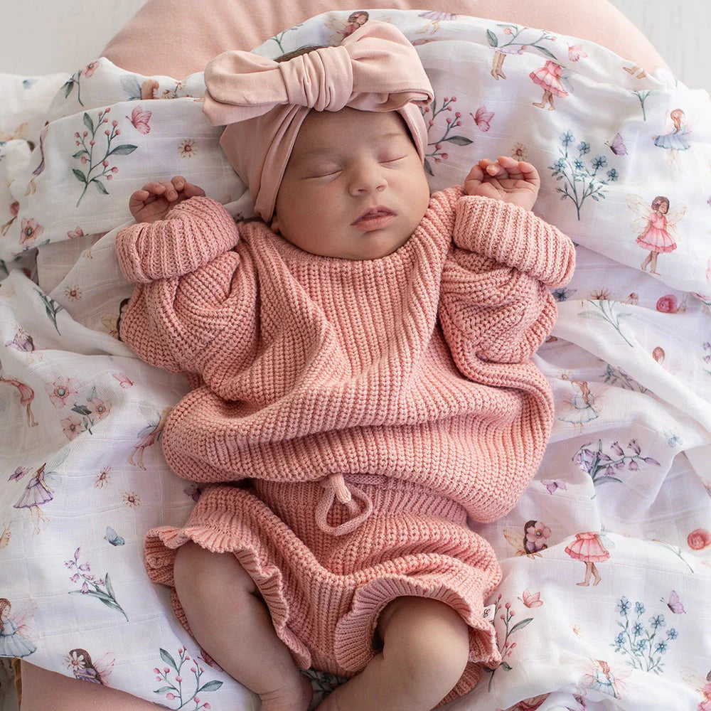 Rosa Organic Cotton Knit Bloomers