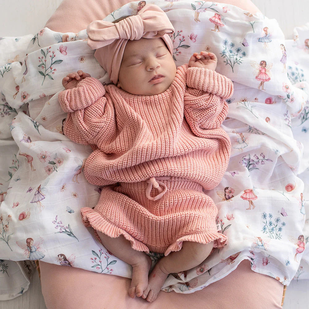 Rosa Organic Cotton Knit Bloomers