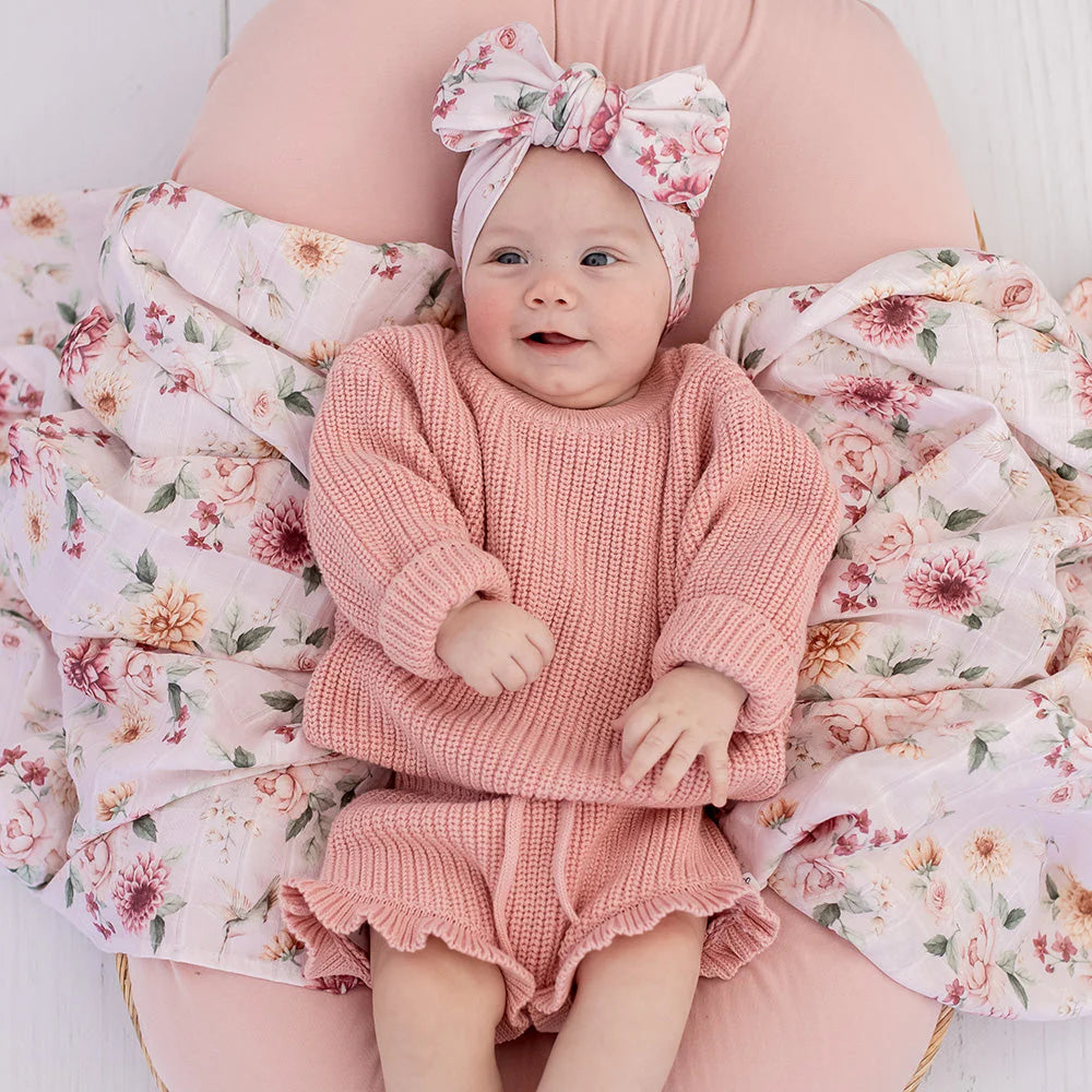Rosa Organic Cotton Knit Bloomers