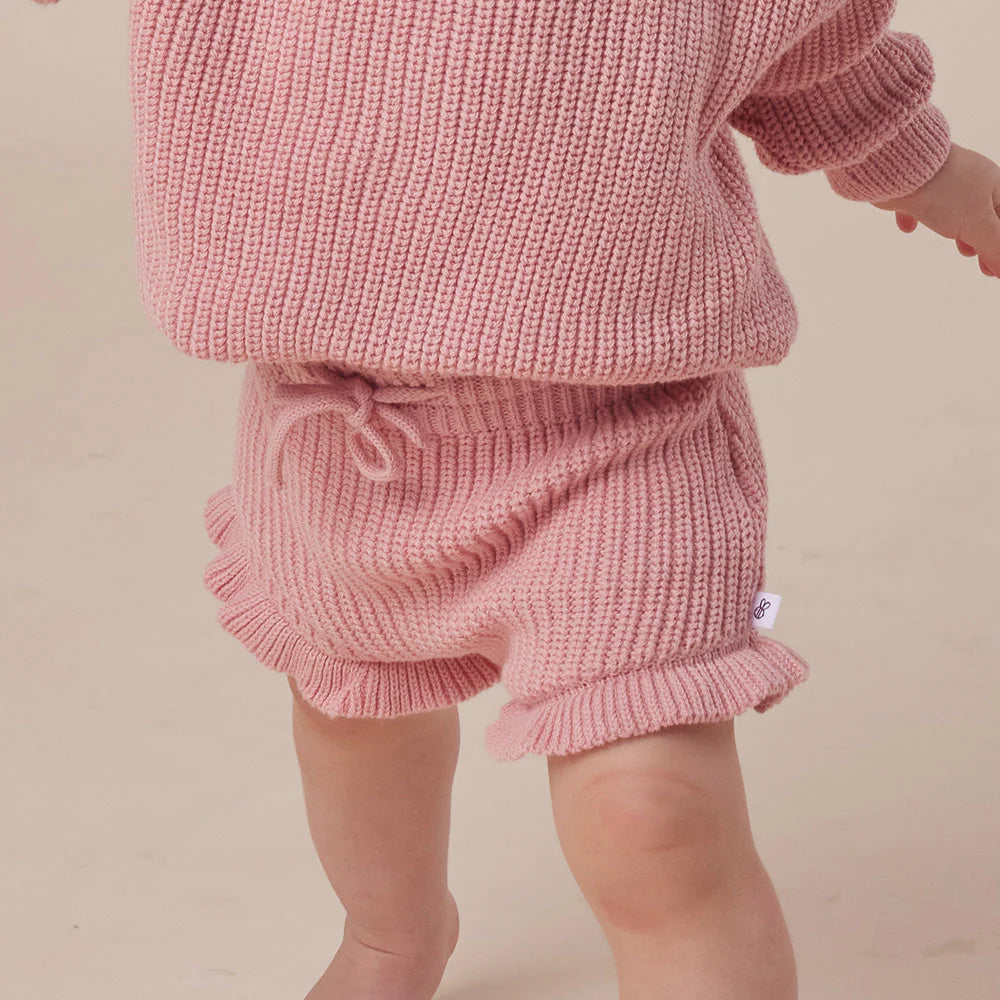 Rosa Organic Cotton Knit Bloomers
