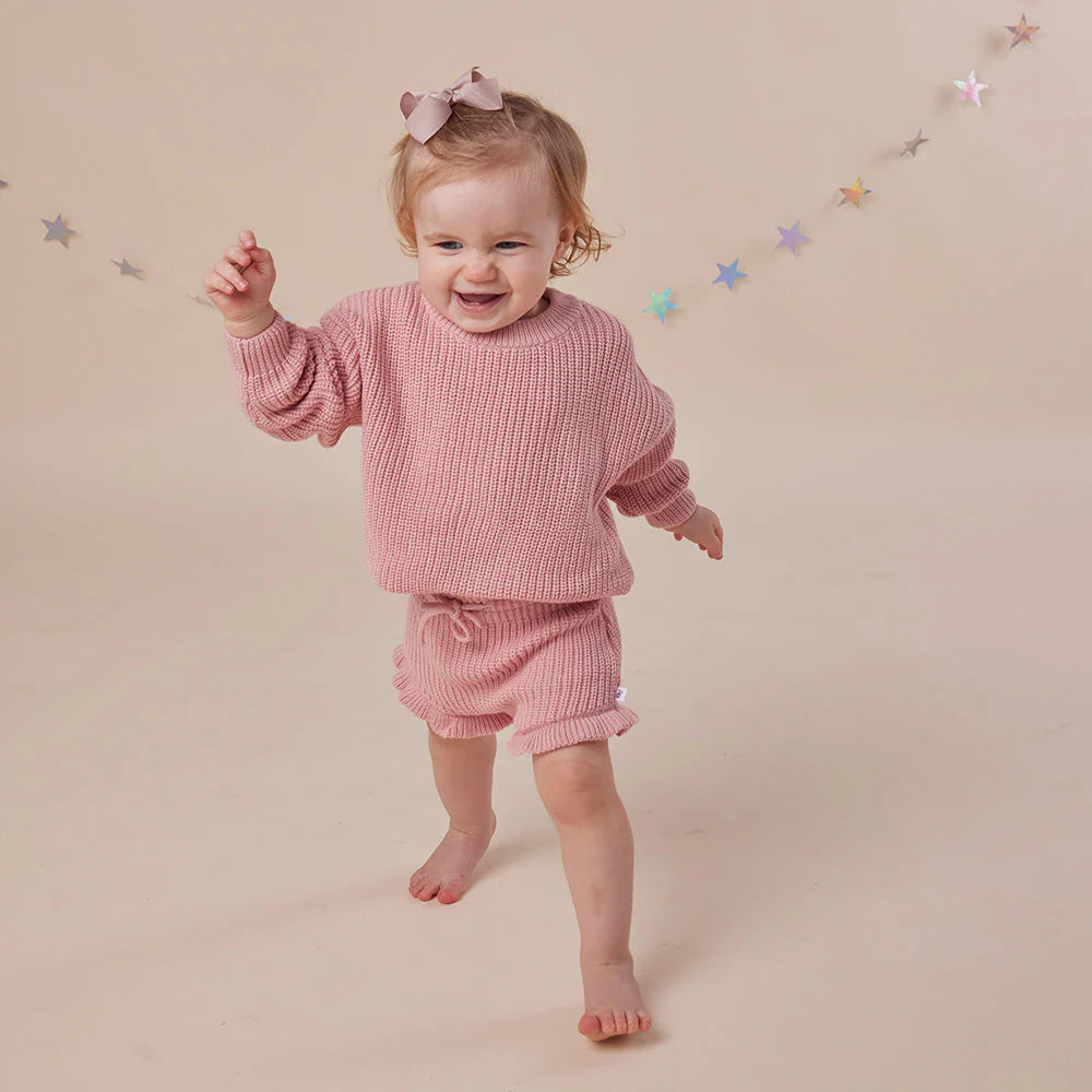 Rosa Organic Cotton Knit Bloomers