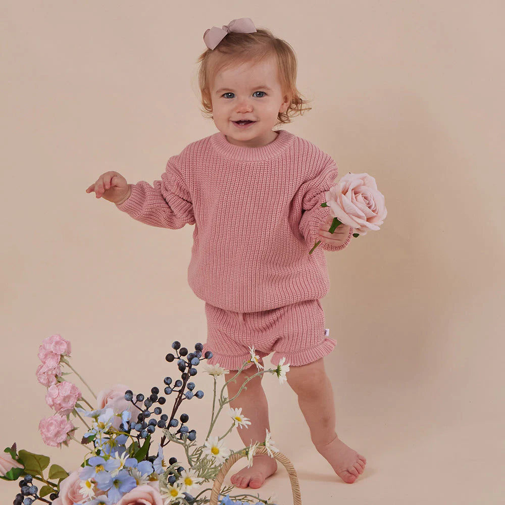 Rosa Oversized Cotton Knit Jumper