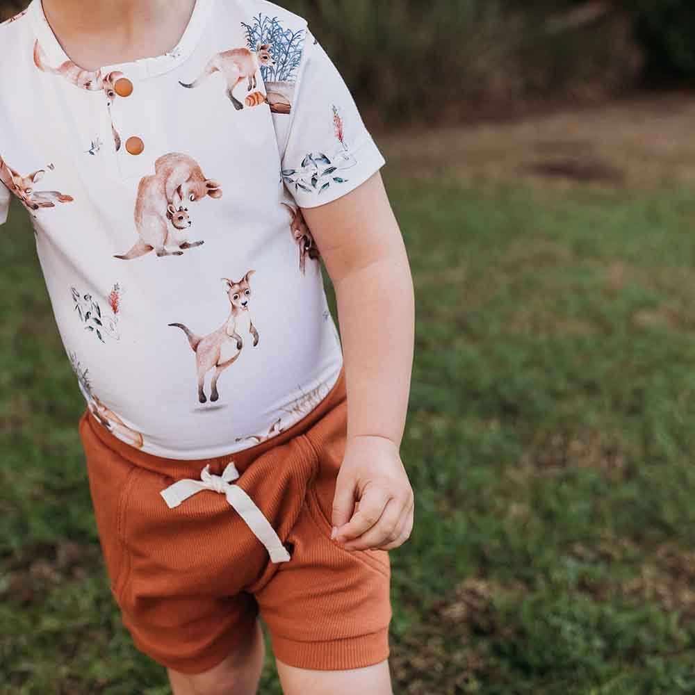 Kanga Short Sleeve Bodysuit