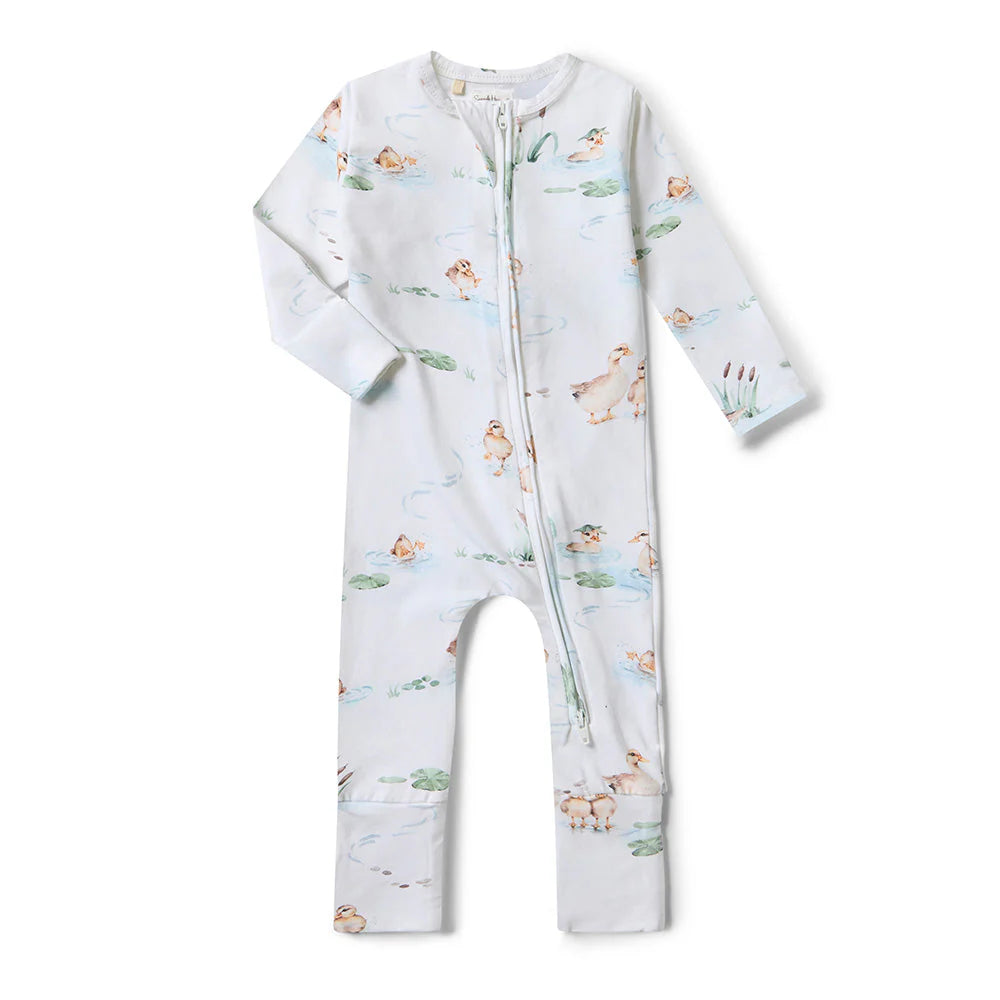 Duck Pond Snugglesuit Convertible Romper