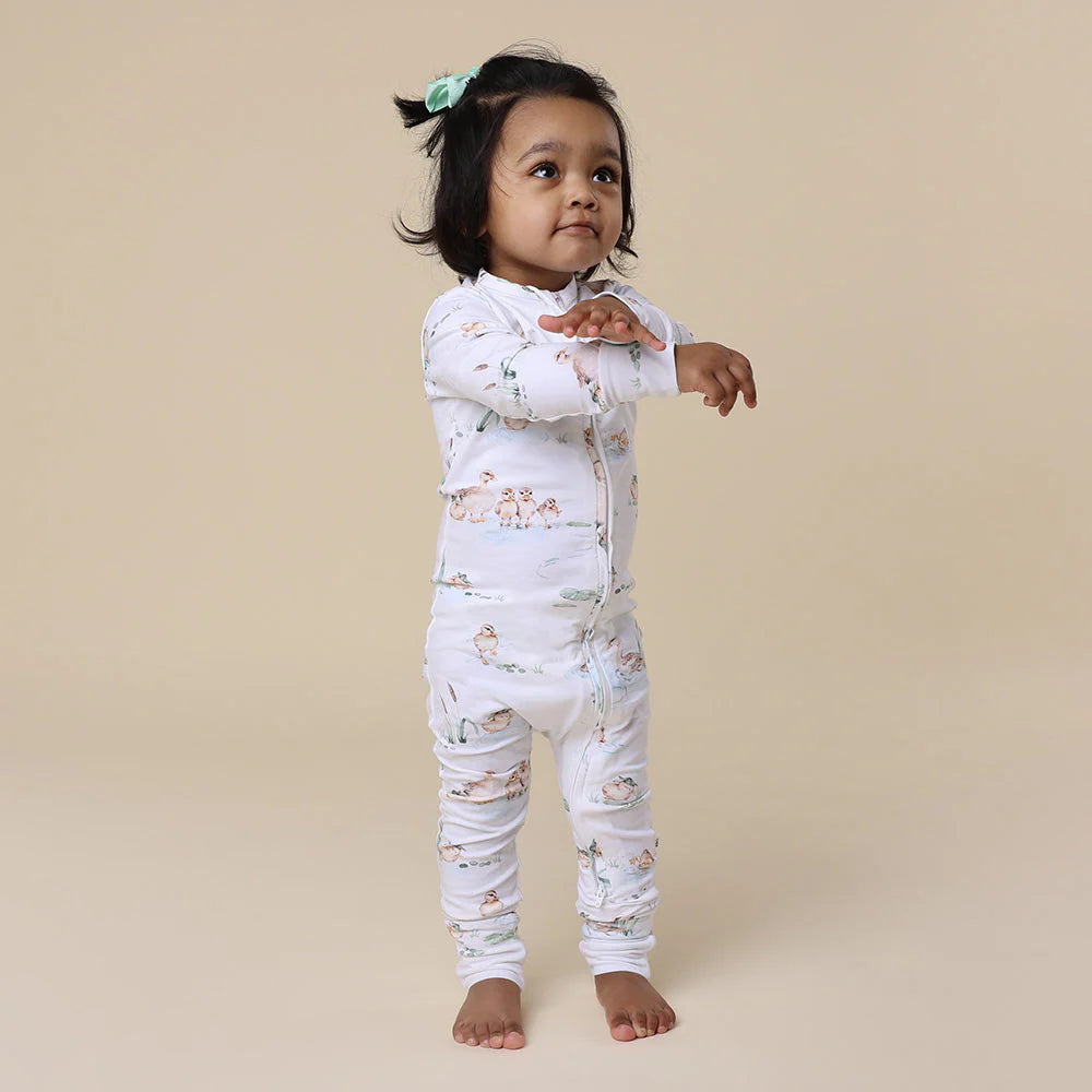 Duck Pond Snugglesuit Convertible Romper