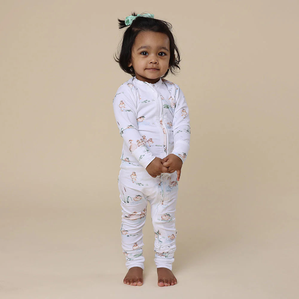 Duck Pond Snugglesuit Convertible Romper