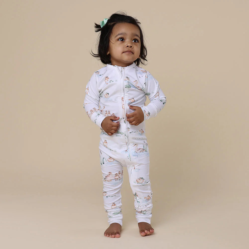 Duck Pond Snugglesuit Convertible Romper