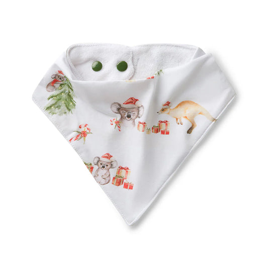 Kanga & Koalas Dribble Bib Green