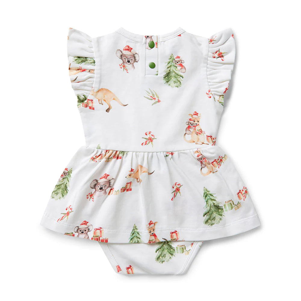 Kangas & Koalas Short Sleeve Dress
