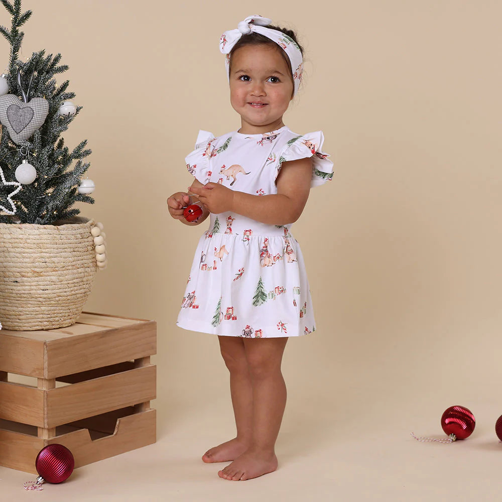 Kangas & Koalas Short Sleeve Dress