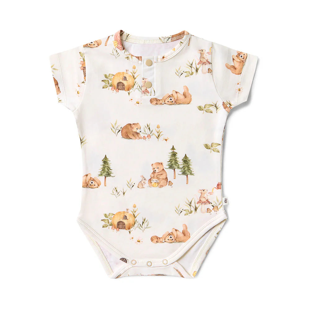 Bears Short Sleeve Bodysuit