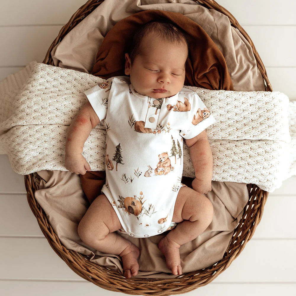 Bears Short Sleeve Bodysuit