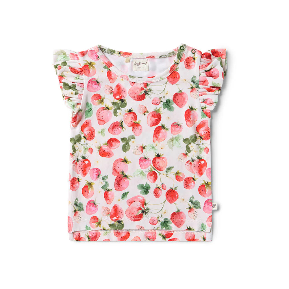 Strawberry T-Shirt w Frill