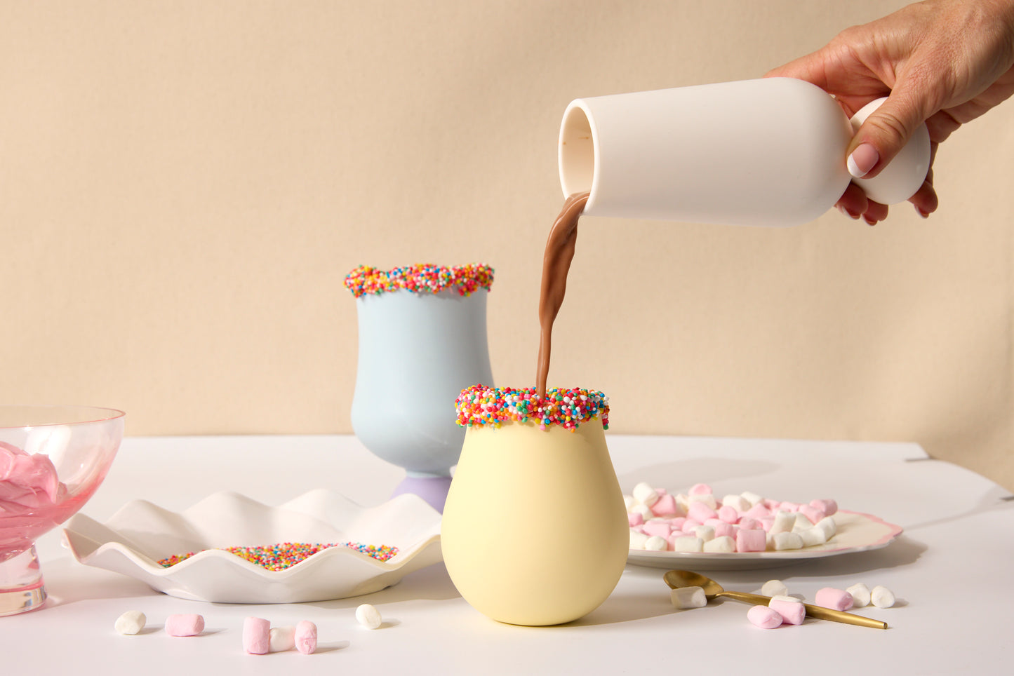 Silicone Gin Cup Lemonchello 2pk