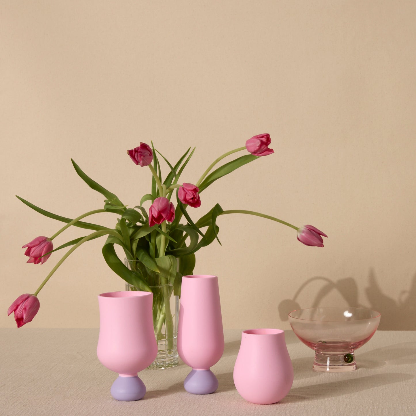 Silicone Champagne Flute Fairy Floss 2pk