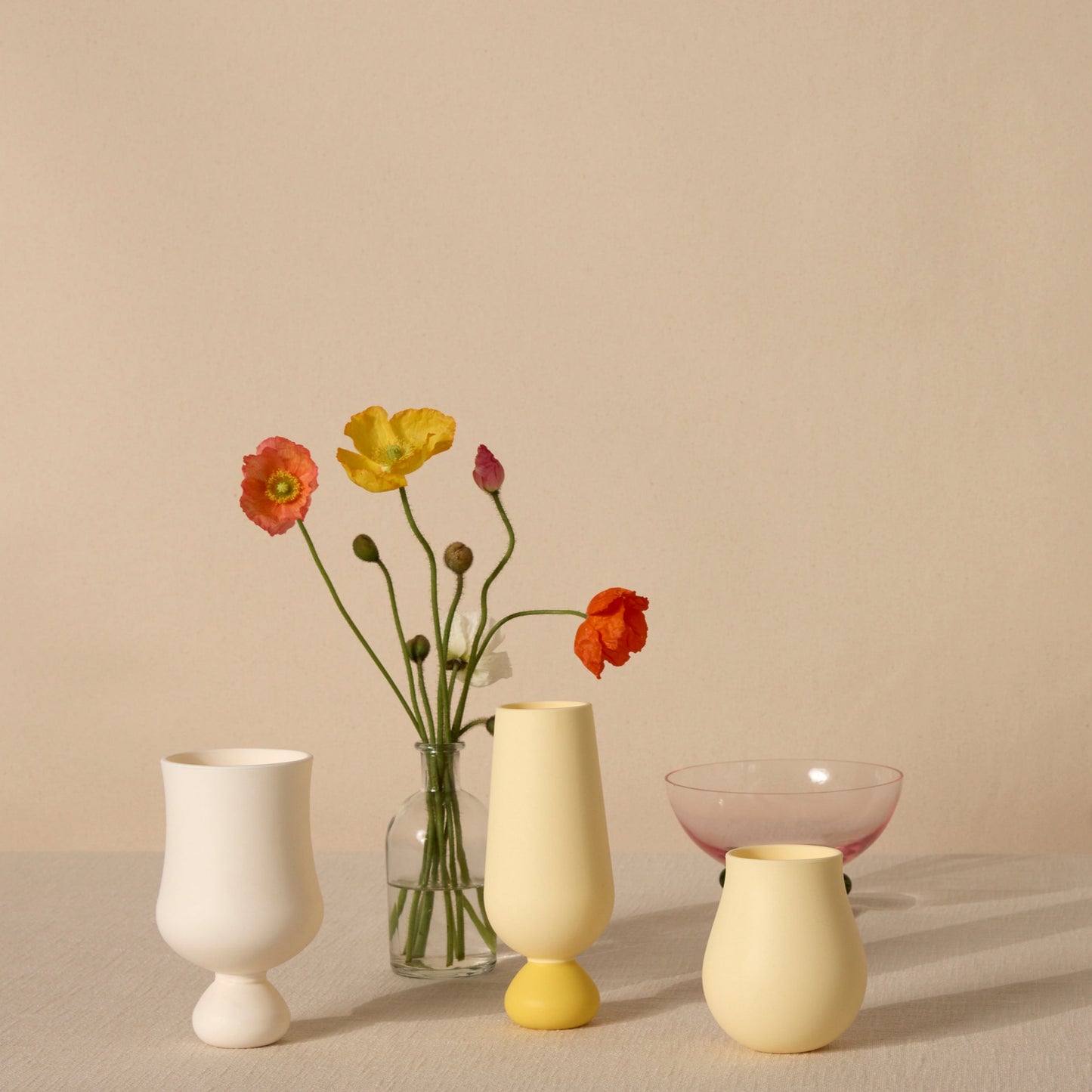 Silicone Champagne Flute Lemonchello 2pk