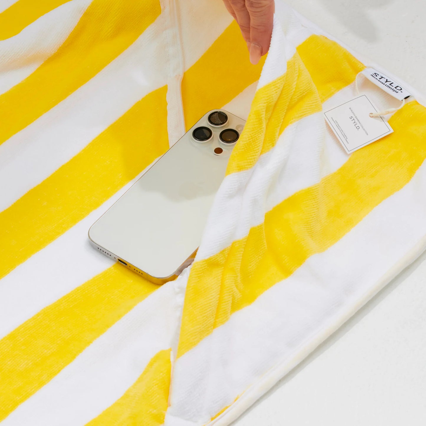 Burleigh Bambino Striped Towel