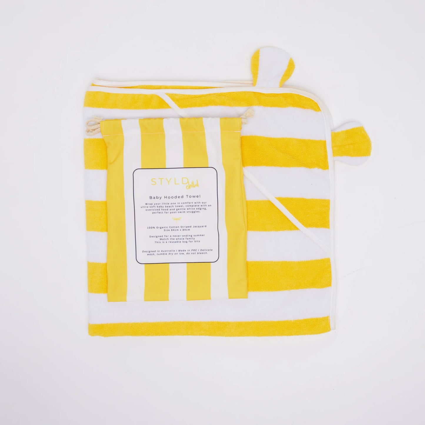 Burleigh Bambino Baby Hooded Towel