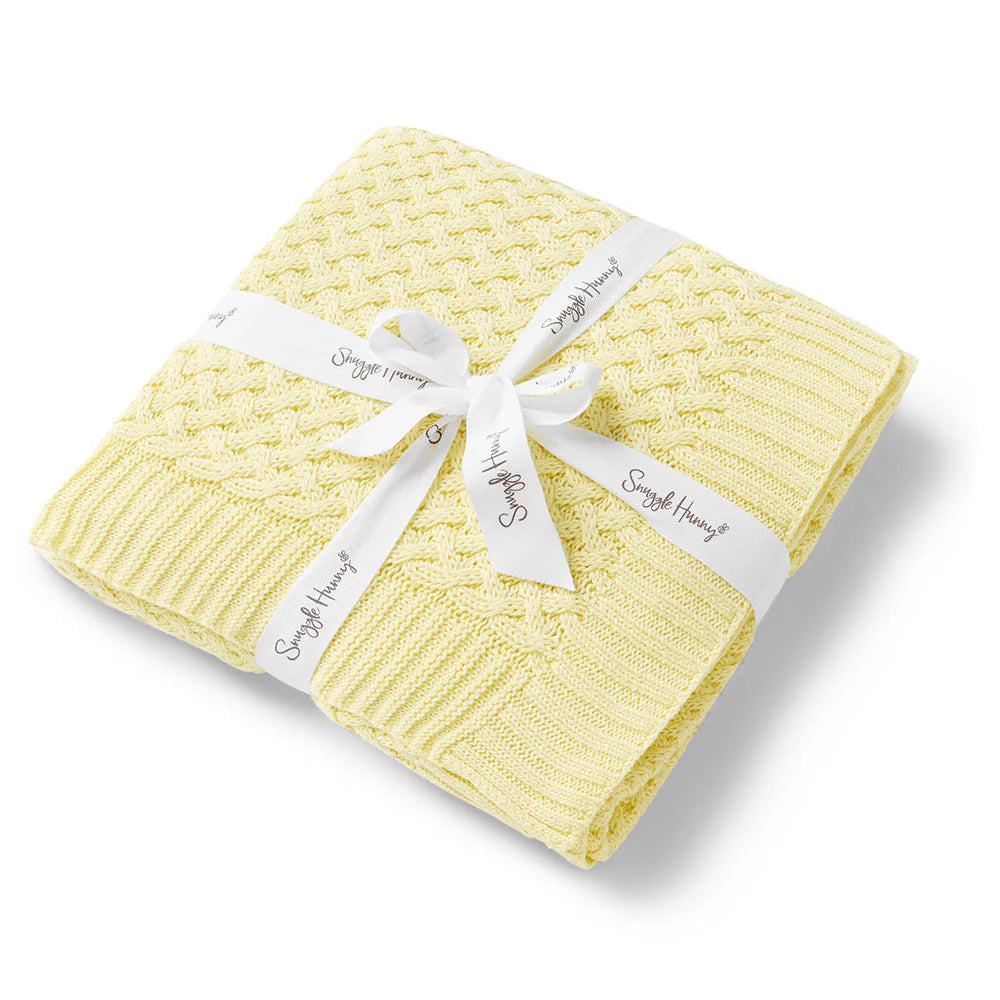 Sunlight Knit Baby Blanket