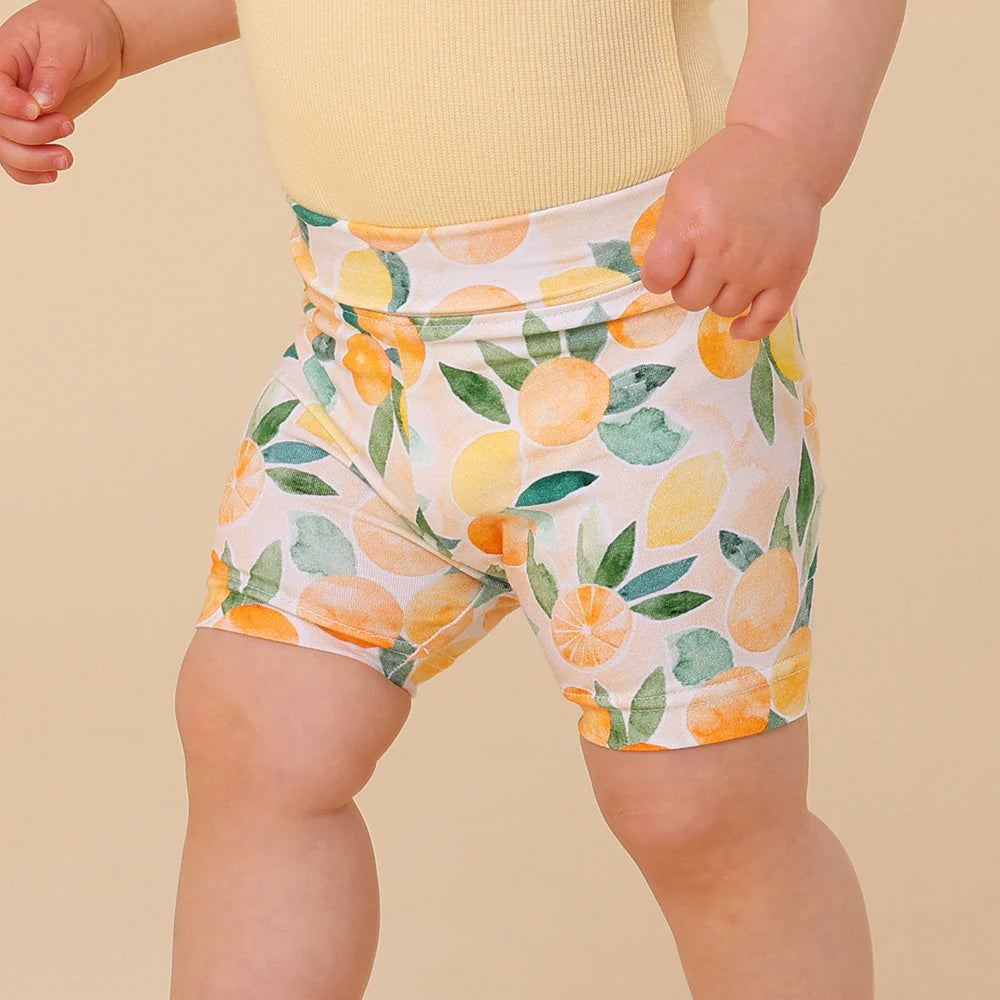 Sunny Citrus Bike Short