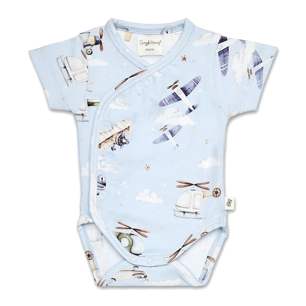 Taking Flight Short Sleeve Kimono Bodysuit