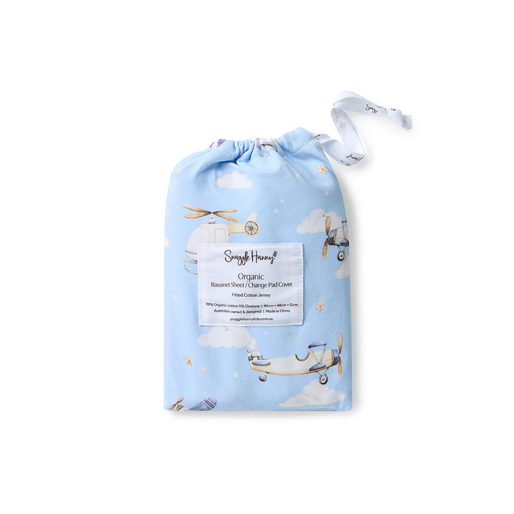 Taking Flight Bassinet Sheet