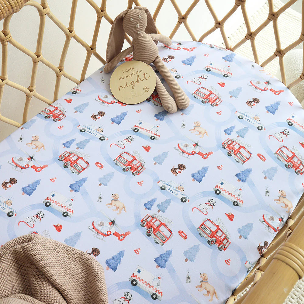 To The Rescue Bassinet Sheet