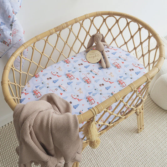 To The Rescue Bassinet Sheet