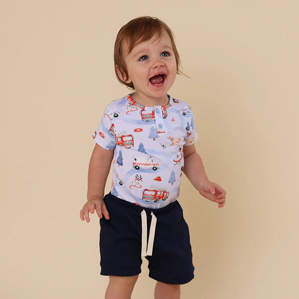 To The Rescue Short Sleeve Bodysuit