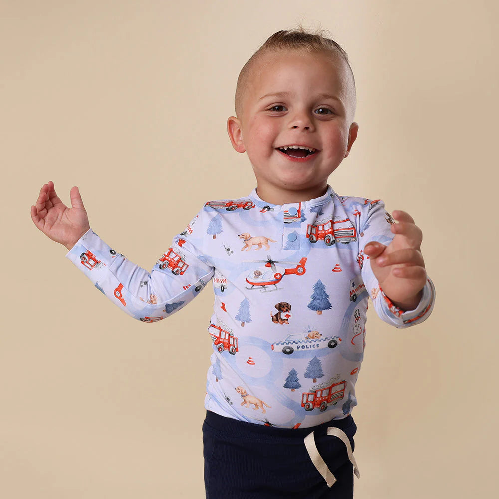 To The Rescue Long Sleeve Bodysuit
