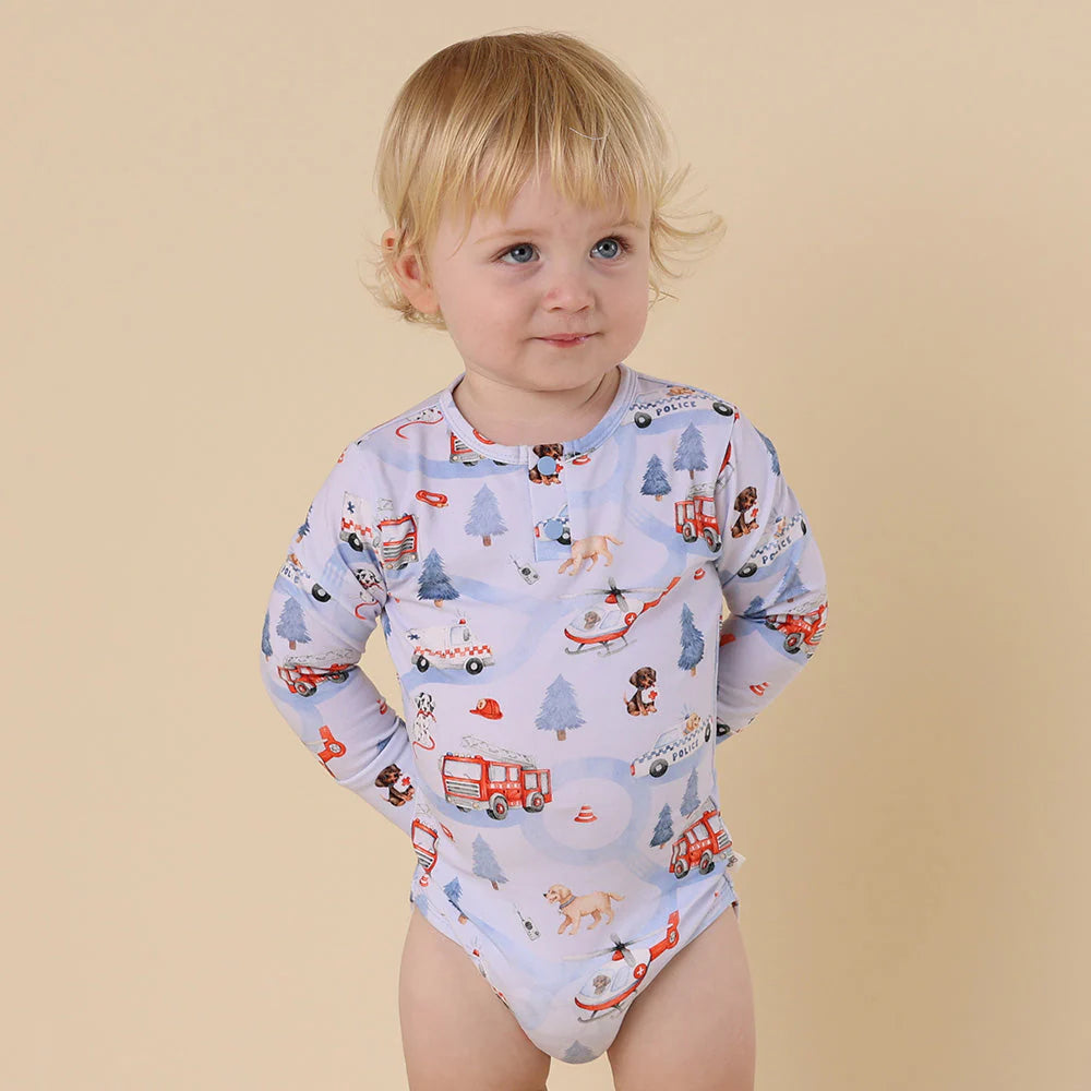 To The Rescue Long Sleeve Bodysuit