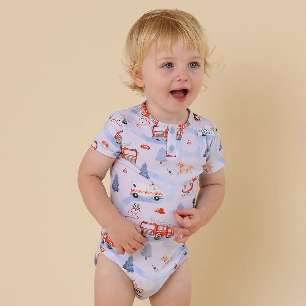 To The Rescue Short Sleeve Bodysuit