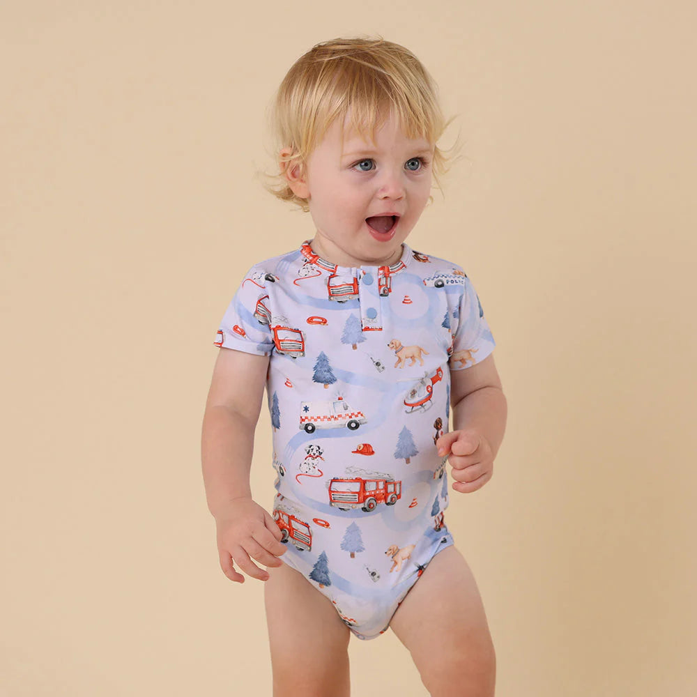 To The Rescue Short Sleeve Bodysuit