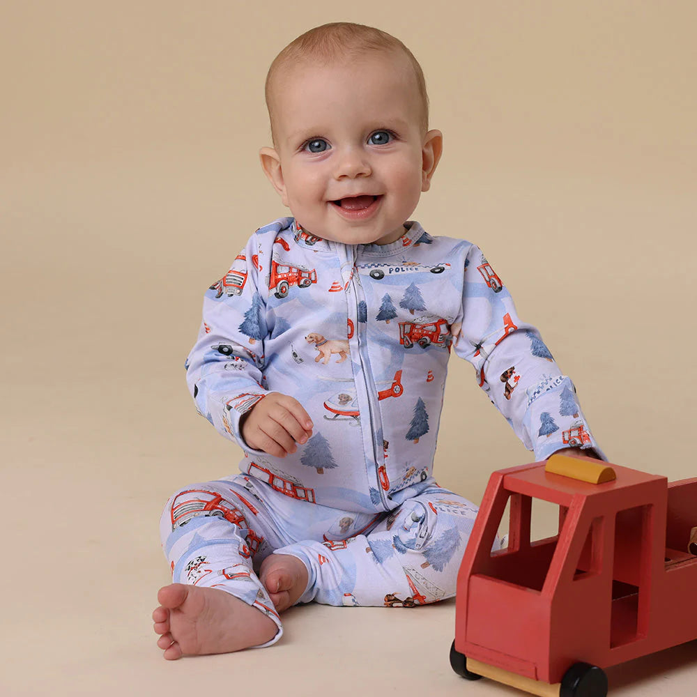 To The Rescue Snugglesuit Convertible Romper