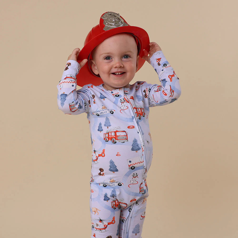 To The Rescue Snugglesuit Convertible Romper