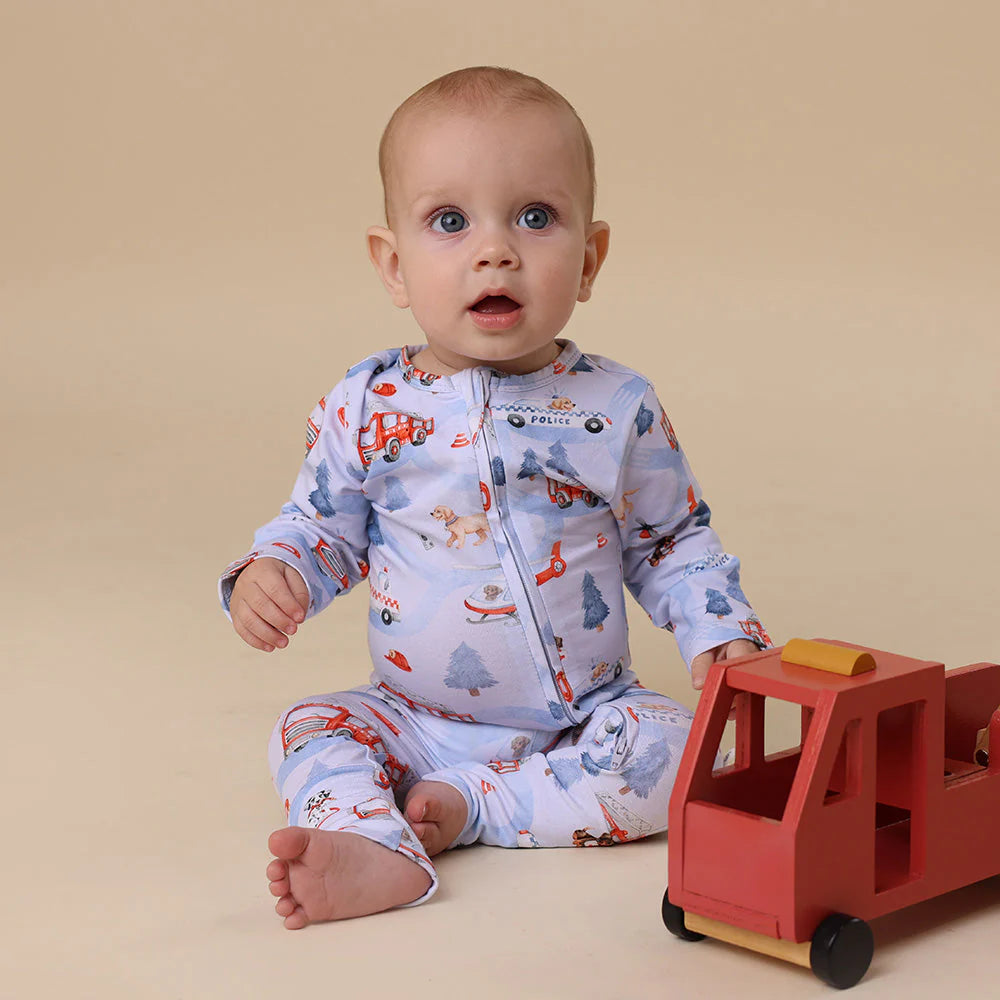 To The Rescue Snugglesuit Convertible Romper