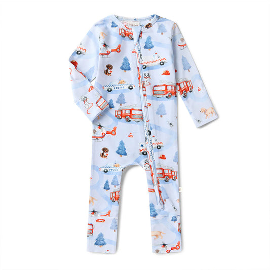 To The Rescue Snugglesuit Convertible Romper