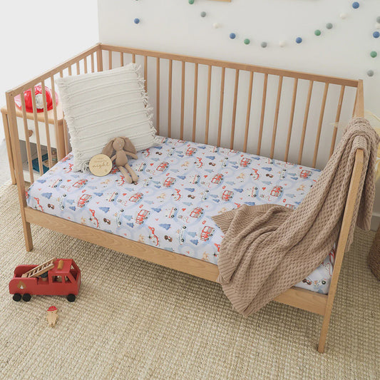 To The Rescue Cot Sheet
