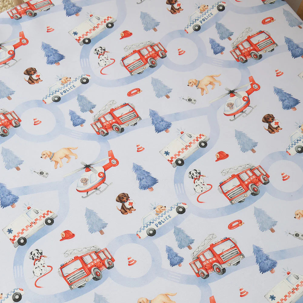 To The Rescue Bassinet Sheet
