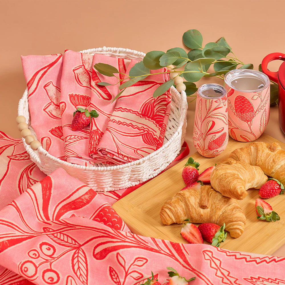 Linen Apron Trailing Natives