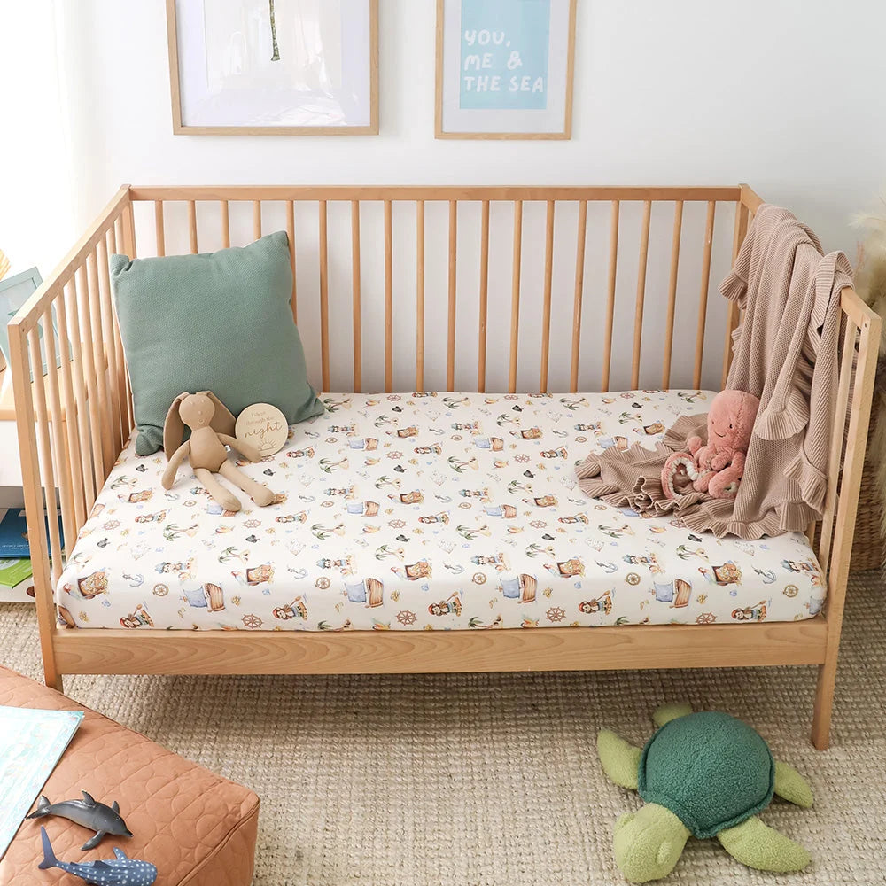 Treasure Island Cot Sheet