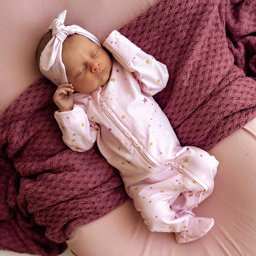 Twinkle Snuggle Sleepsuit Zip Footie