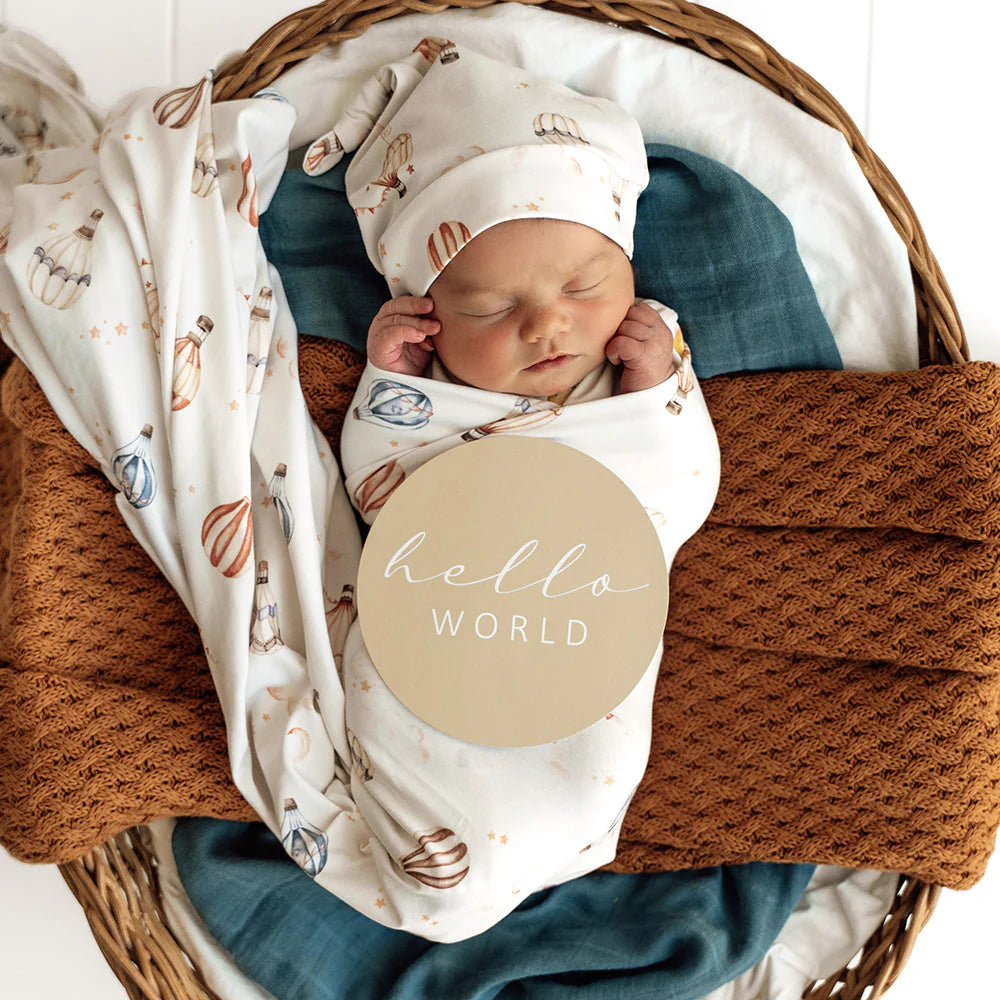 Up & Away Jersey Wrap Set