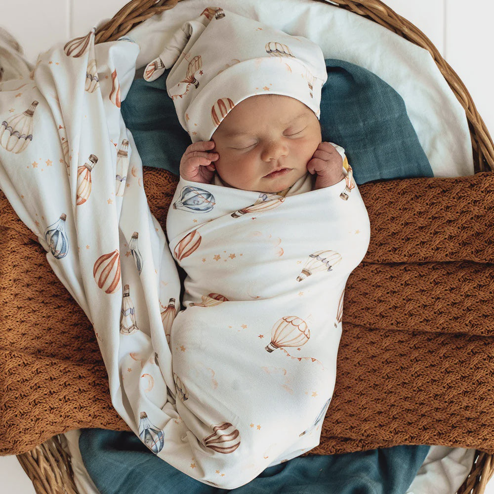 Up & Away Jersey Wrap Set