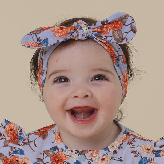 Vintage Blossom Topknot Headband