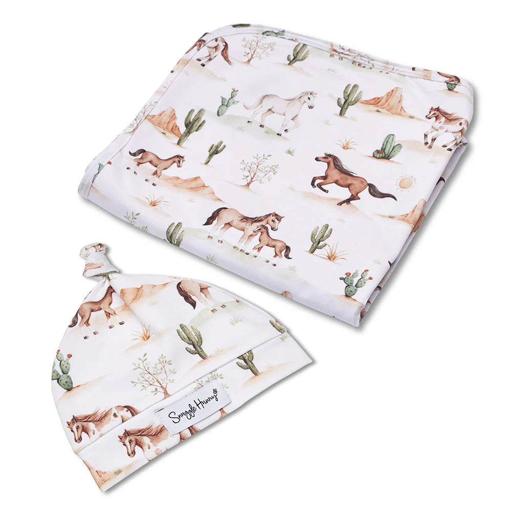 Wild Horse Jersey Wrap Set