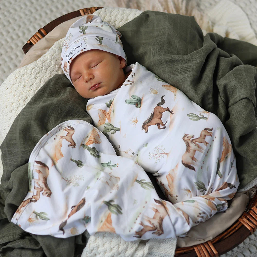 Wild Horse Jersey Wrap Set