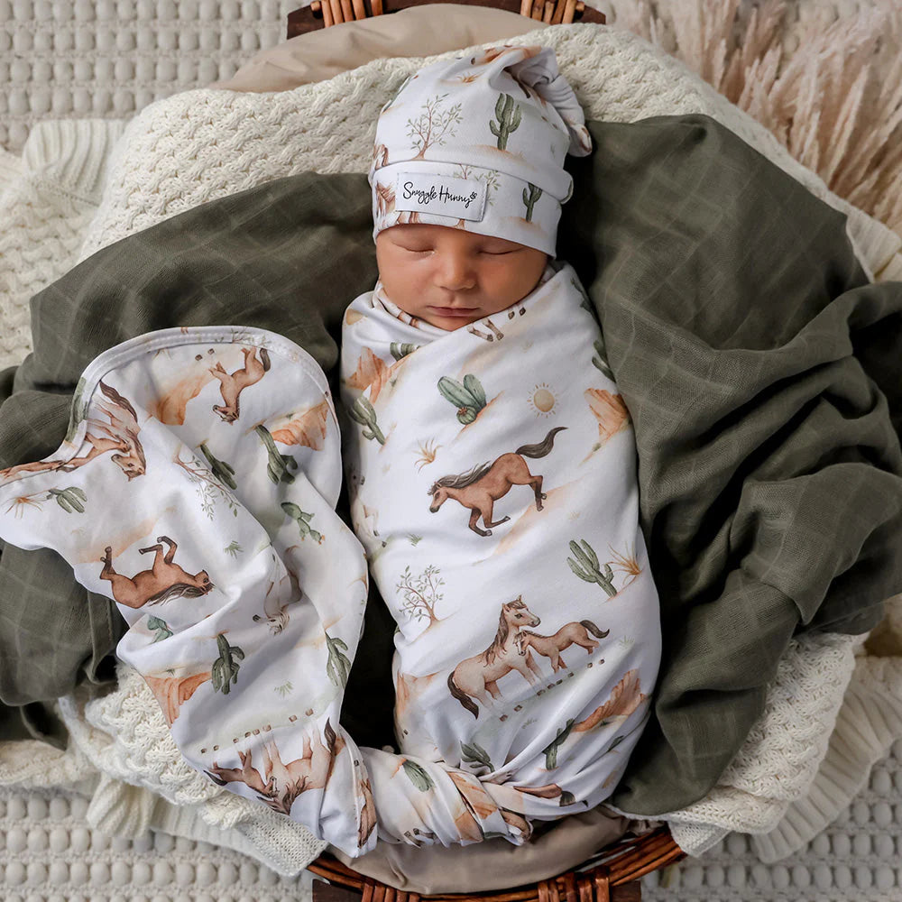 Wild Horse Jersey Wrap Set